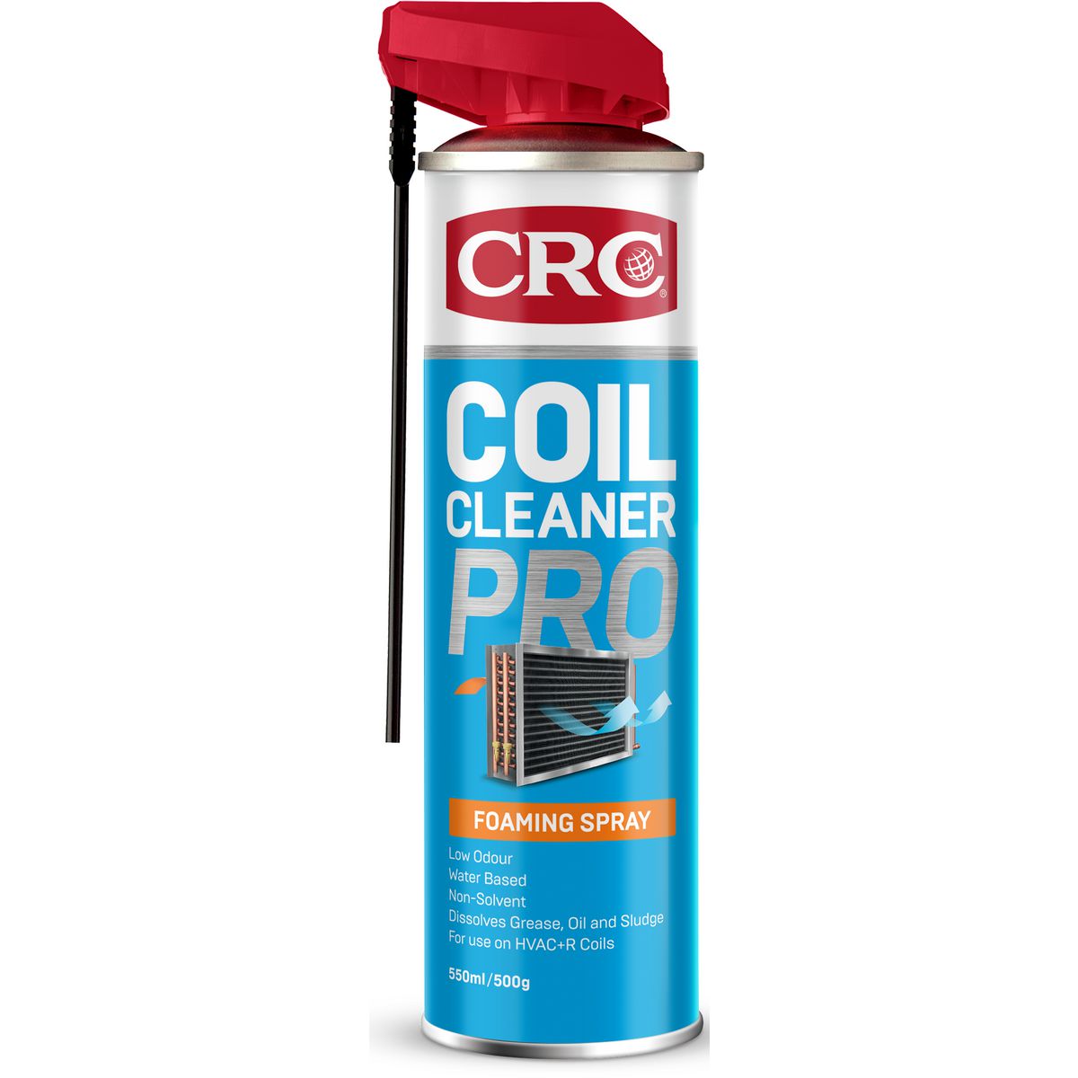 CRC Refrigerant Coil Cleaner Pro Foaming Spray 500g 1752427