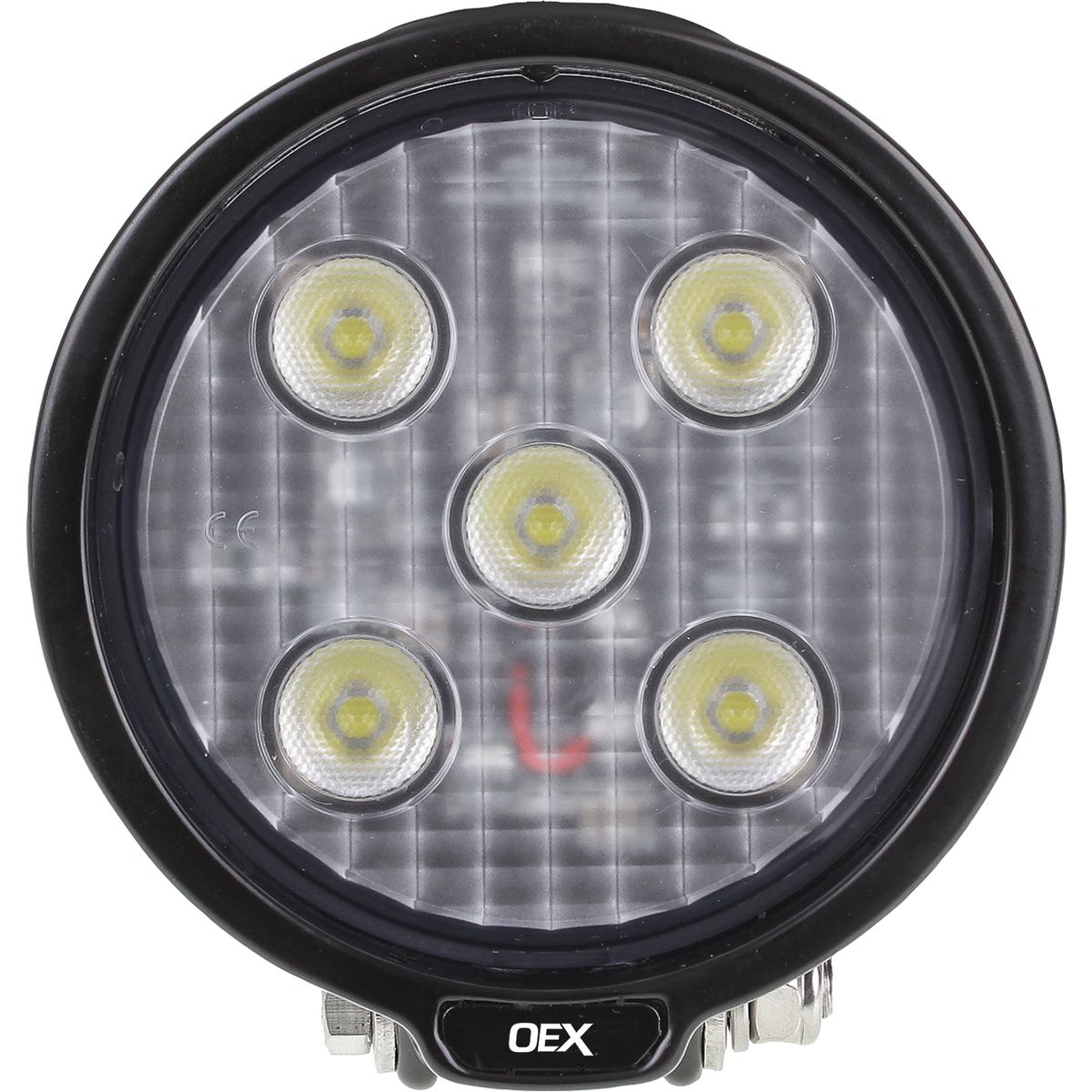 OEX Work Light Round 5 LED. 12V/24V, Cispr25 Rated LLX08201