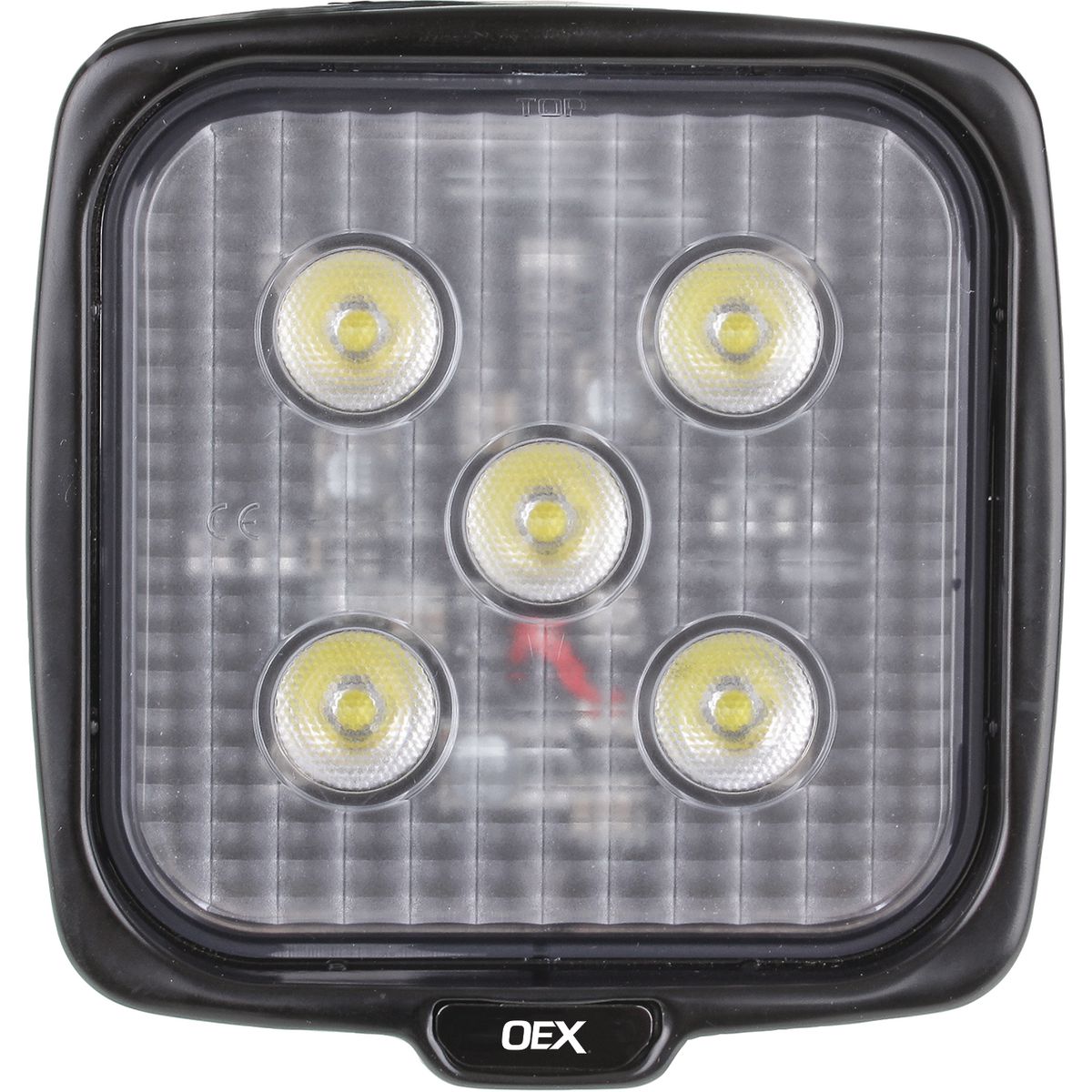 OEX Work Light Square 5 LED. 12V/24V, Cispr25 Rated LLX08202