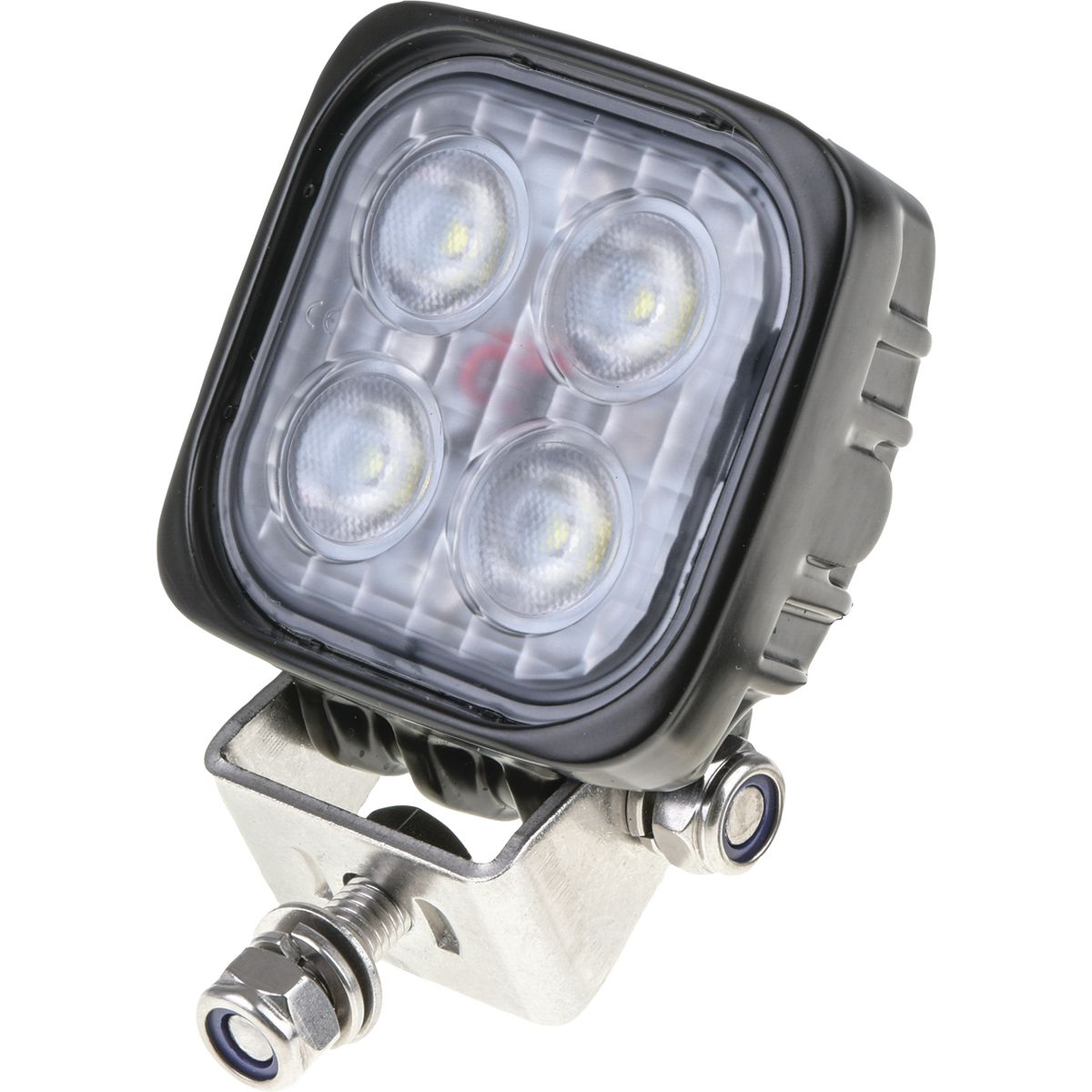 OEX Work Light Square 4 LED. 12V/24V, Cispr25 Rated LLX08208