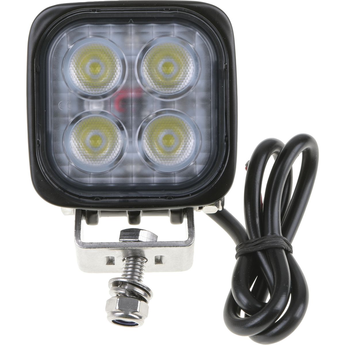 OEX Work Light Square 4 LED. 12V/24V, Cispr25 Rated LLX08208