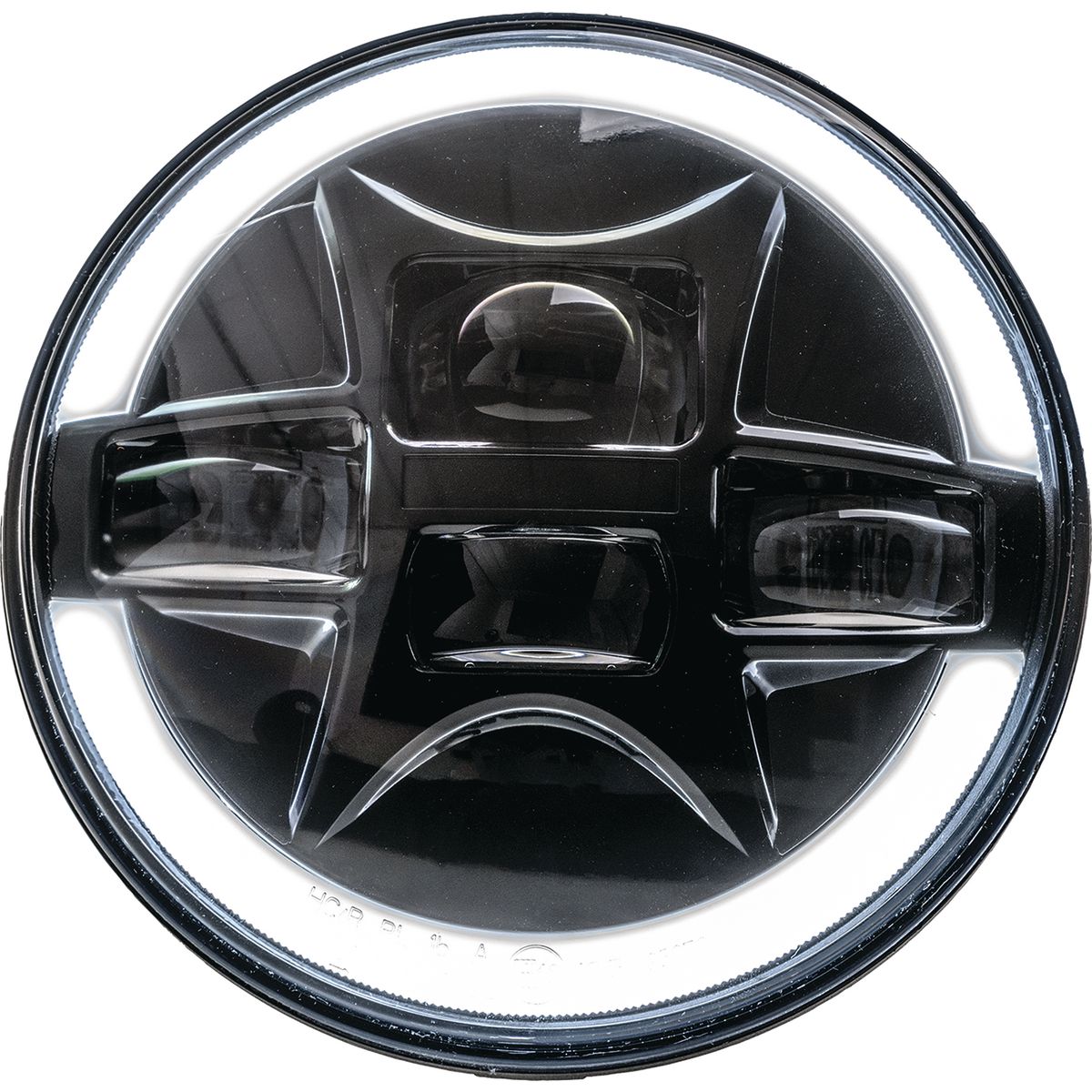 Drivetech 4X4 - 7 Inch LED Headlight 12V/24V - High/Low Beam, Adr Approved, Ip67, H4 Connector DTHL7LED