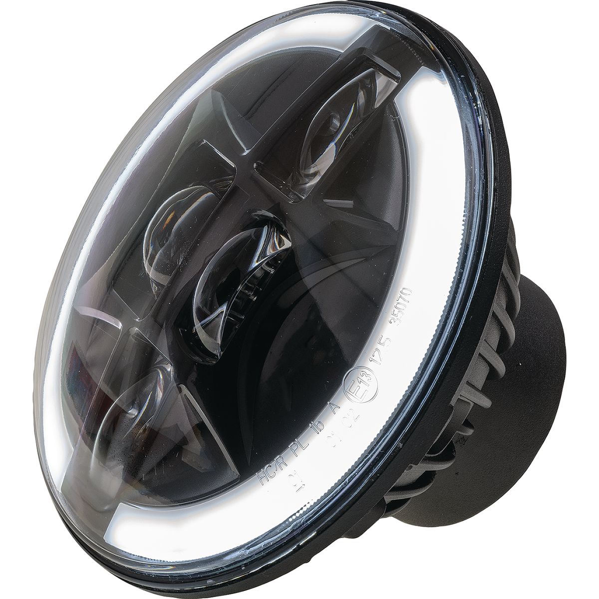Drivetech 4X4 - 7 Inch LED Headlight 12V/24V - High/Low Beam, Adr Approved, Ip67, H4 Connector DTHL7LED