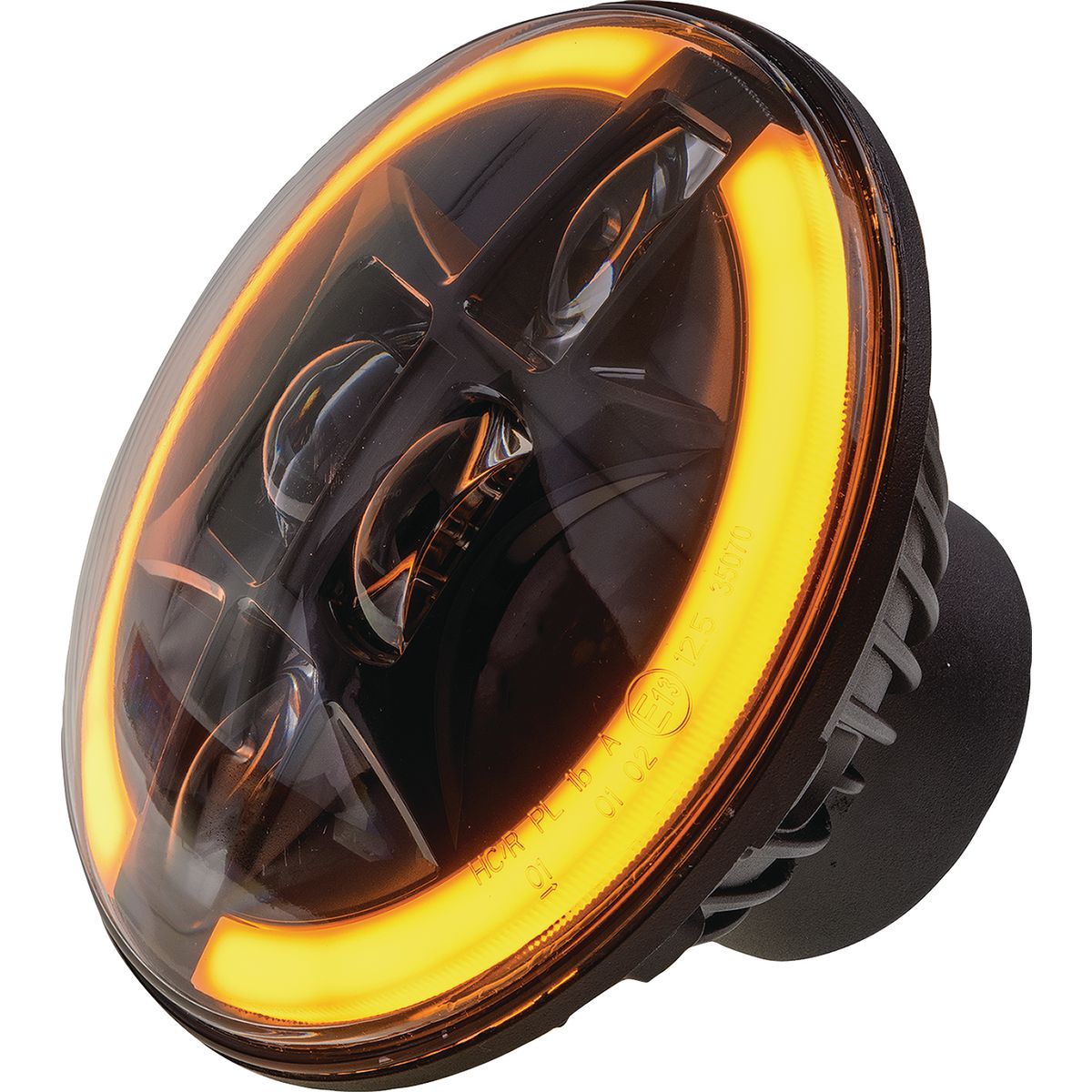 Drivetech 4X4 - 7 Inch LED Headlight 12V/24V - High/Low Beam, Adr Approved, Ip67, H4 Connector DTHL7LED