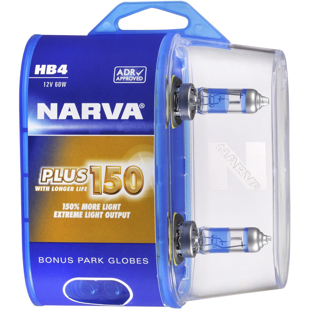 Narva - Hb4 12V P22D Plus150 Twin Pack 48384BL2