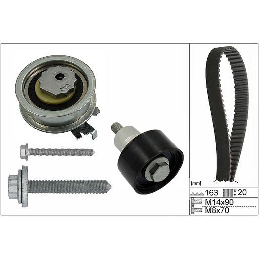 INA Timing Belt Kit 530 0592 11