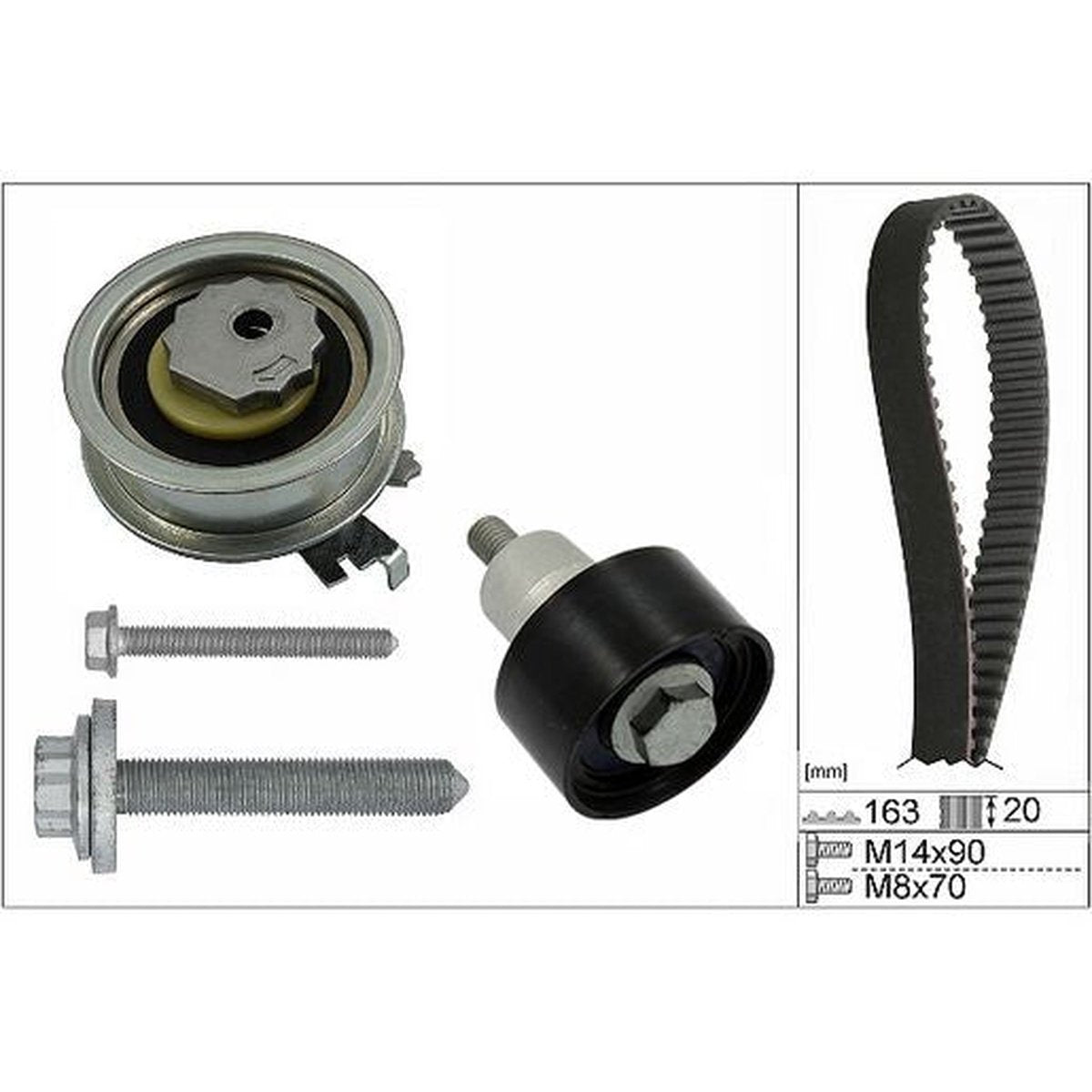 INA Timing Belt Kit 530 0592 11
