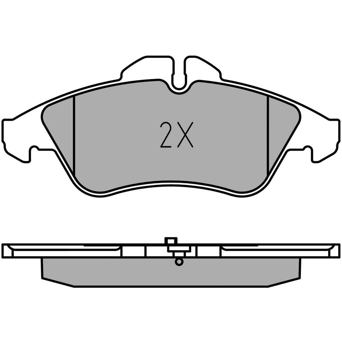 MEYLE Brake Pad Set 025 215 7620/PD