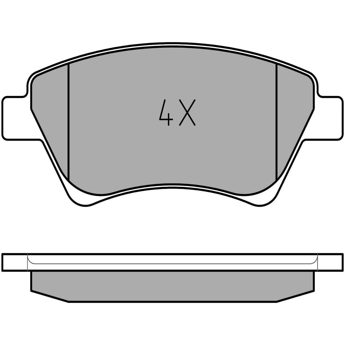 MEYLE Brake Pad Set 025 239 3018/PD