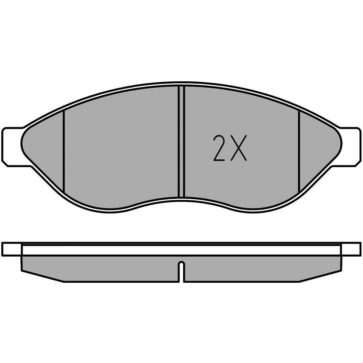 MEYLE Brake Pad Set 025 244 6819-2/PD