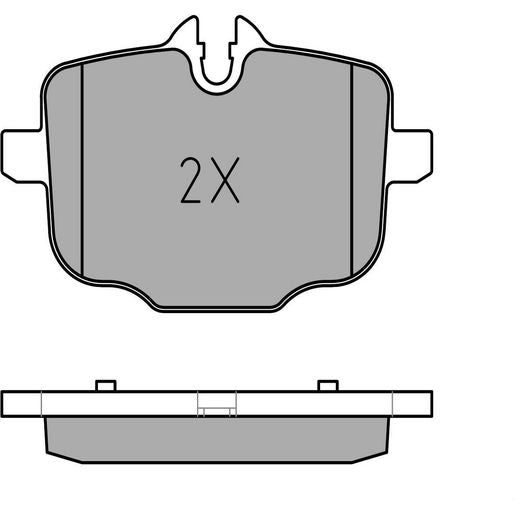 MEYLE Brake Pad Set 025 247 0318/PD