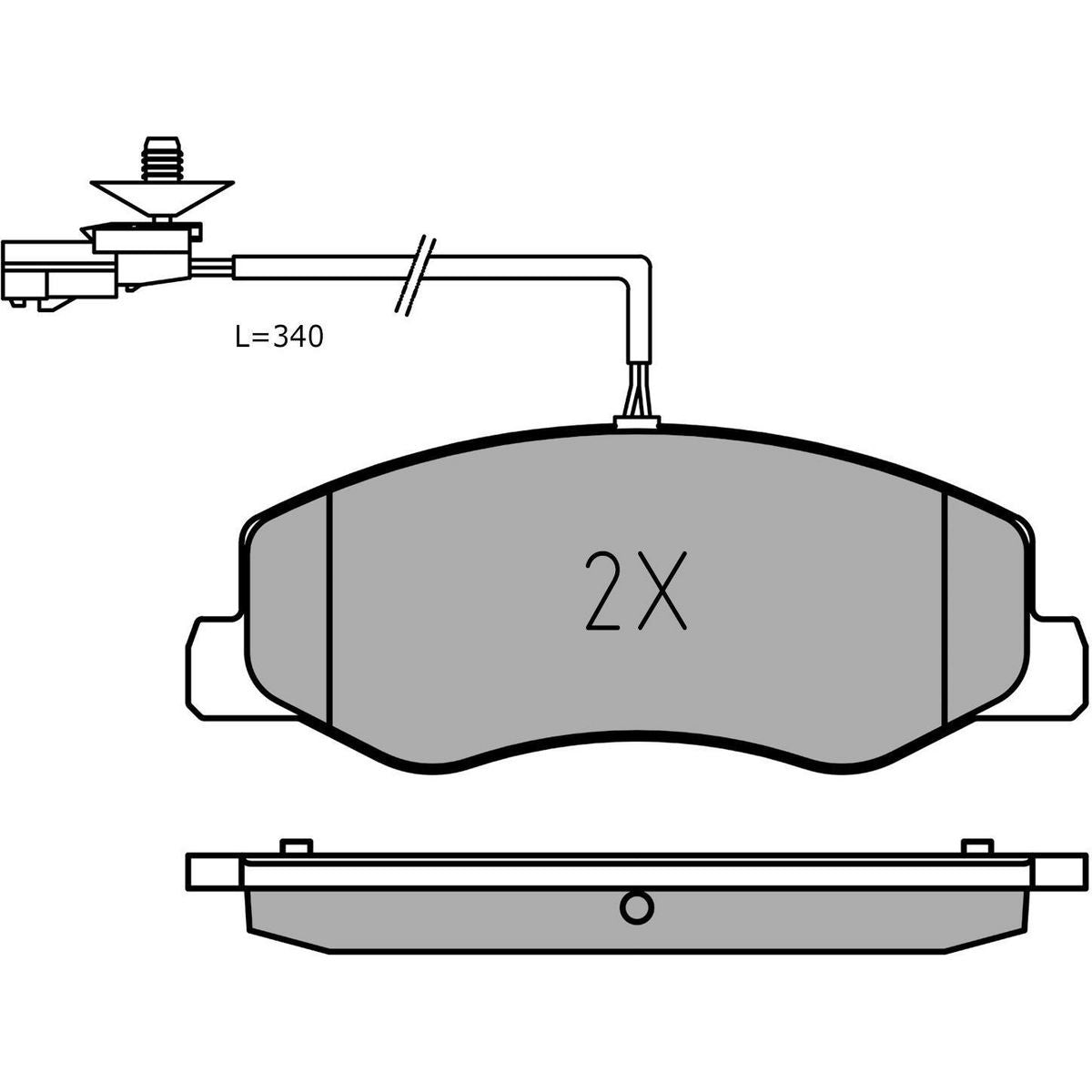 MEYLE Brake Pad Set 025 251 7218/PD