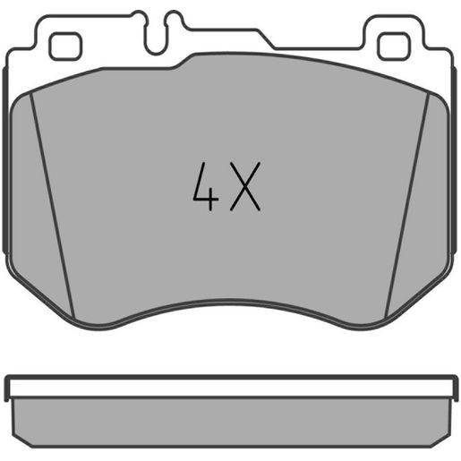 MEYLE Brake Pad Set 025 259 9719/PD