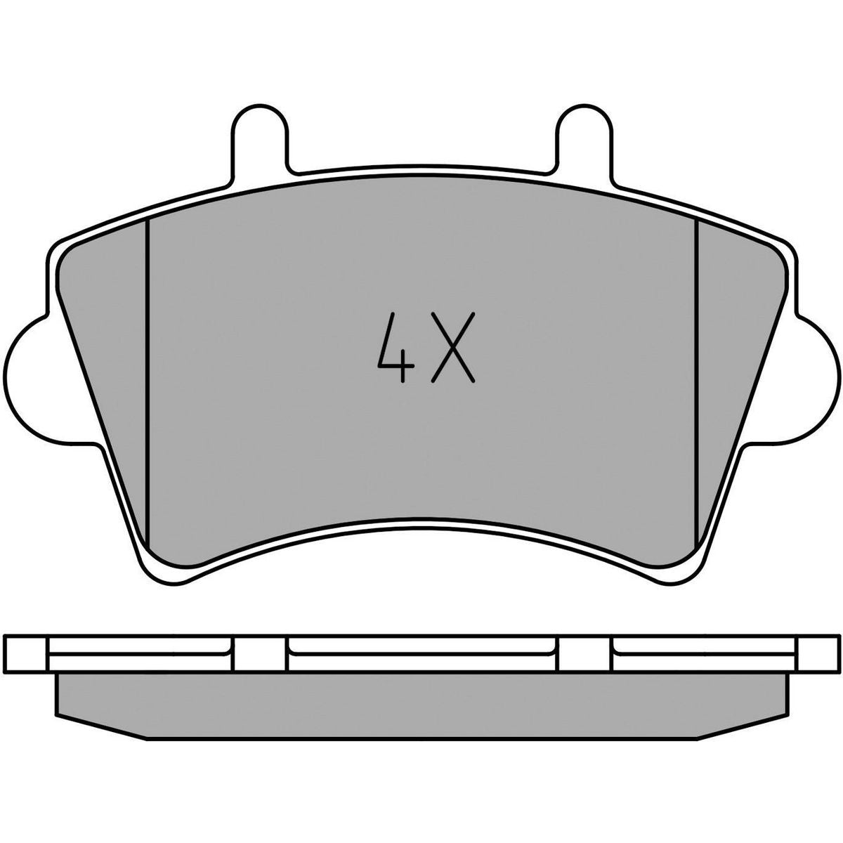 MEYLE Brake Pad Set 025 236 1318/PD