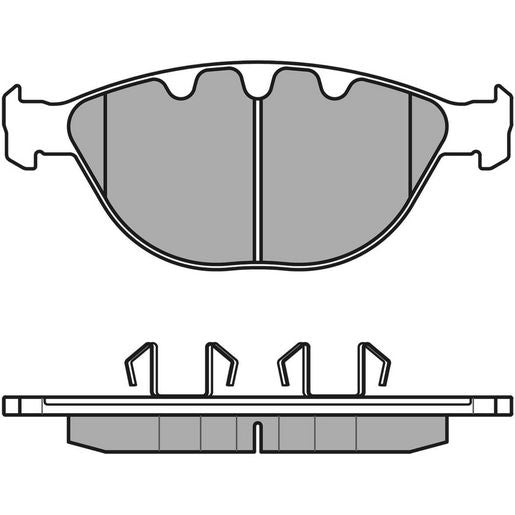 MEYLE Brake Pad Set 025 237 9120/PD