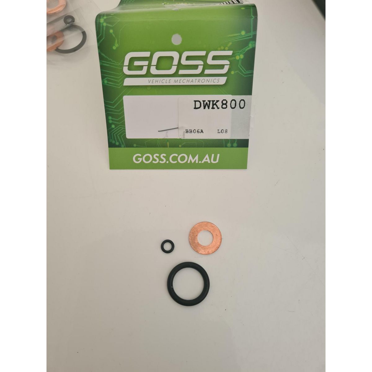 Goss Diesel Injector Washer Kit DWK800