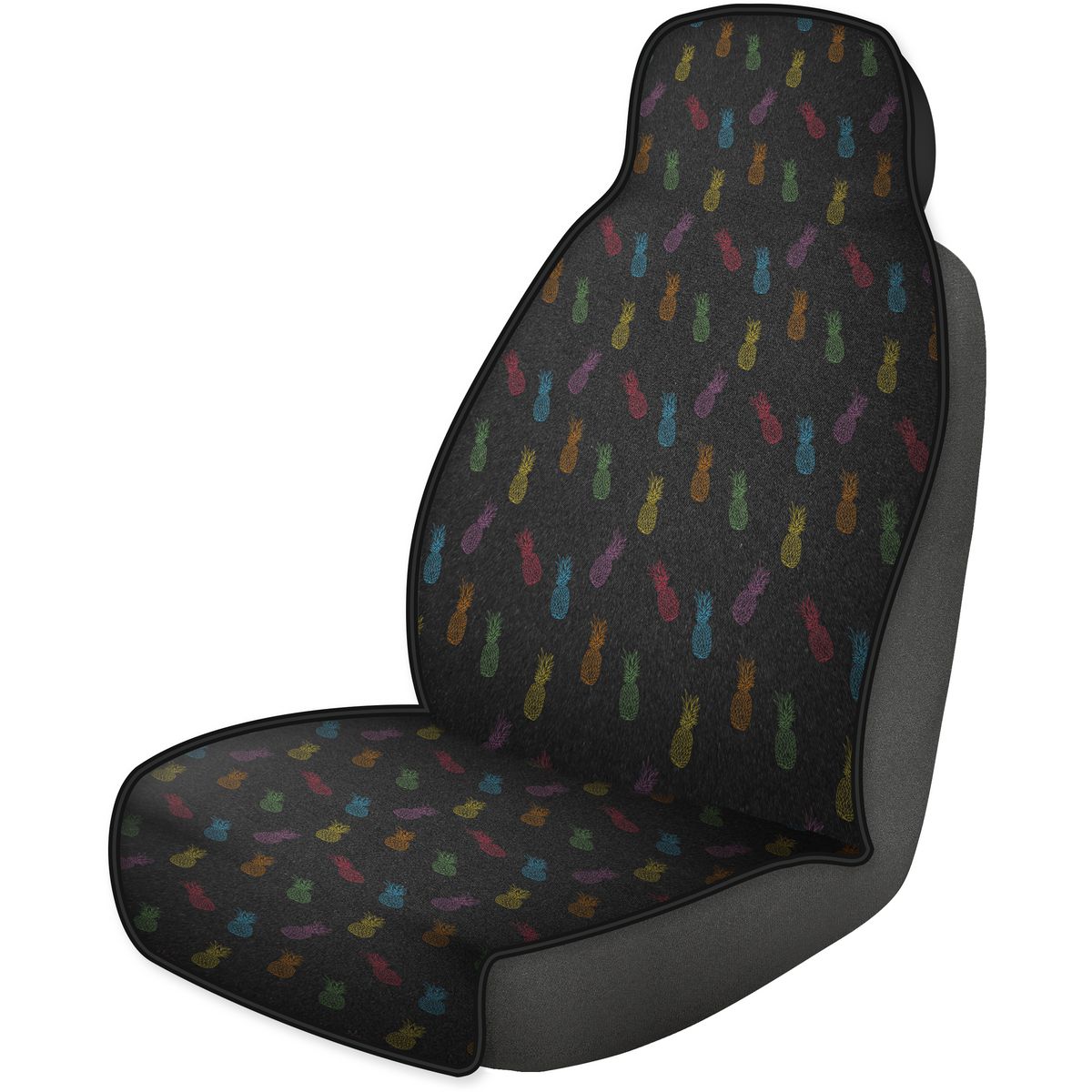 Gearup Seat Protector Single Pineapple Rainbow GUSPPINE