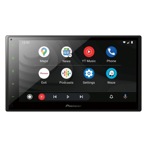 Pioneer 6.8In Touchscreen Head Unit With Apple Carplay/Android Auto DMHA4450BT