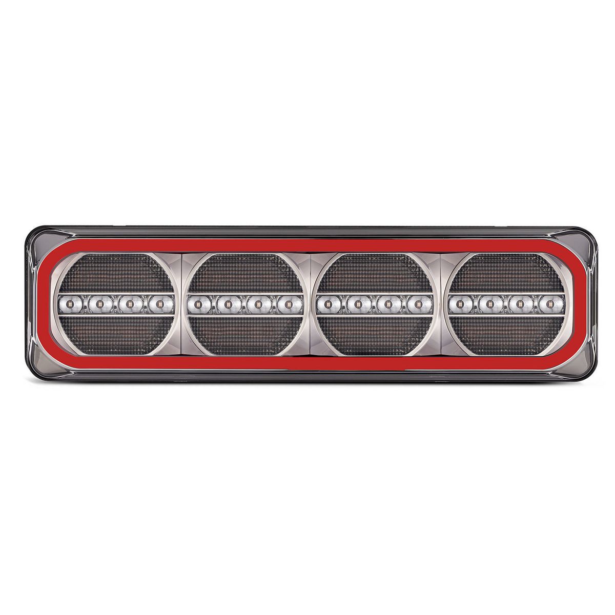 LED Autolamps Lhs With 7 Pin Plug, Bulk Stop Light 520ARWMLCSB