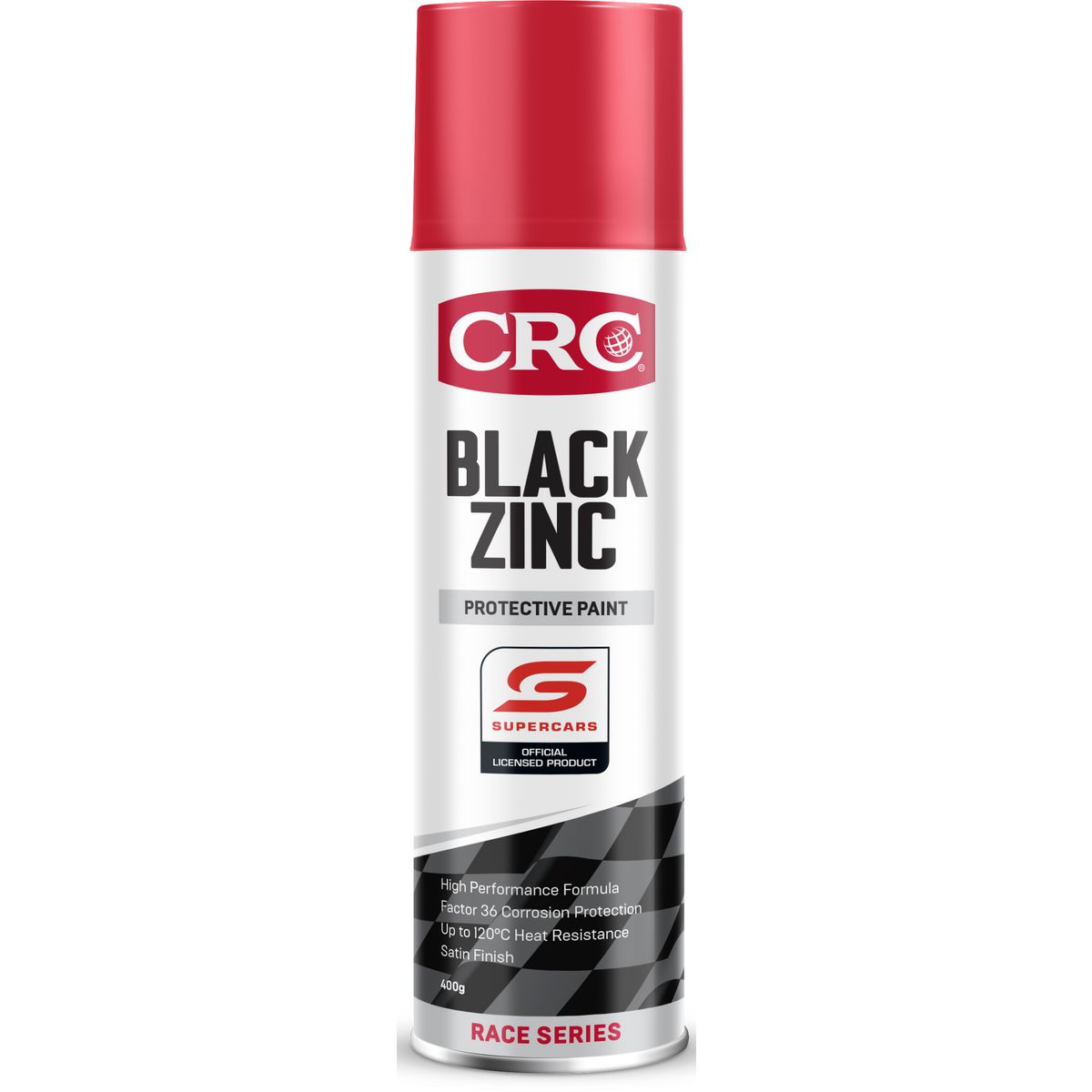 CRC Black Zinc Rust Protection Aerosol Spray 400g 1752469