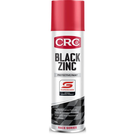 CRC Black Zinc Rust Protection Aerosol Spray 400g 1752469