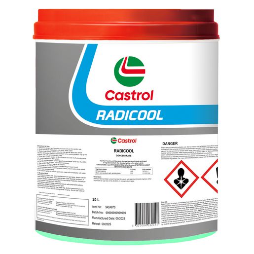 Castrol RADICOOL Premix Engine Coolant 20L 3424670