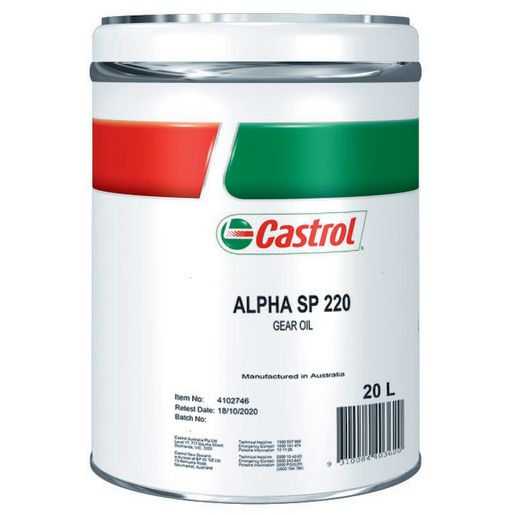 Castrol Alpha SP220 Gear Oil 20L 4102746