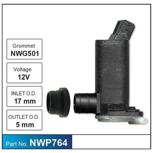 Nice Products Windscreen Washer Pump NWP764