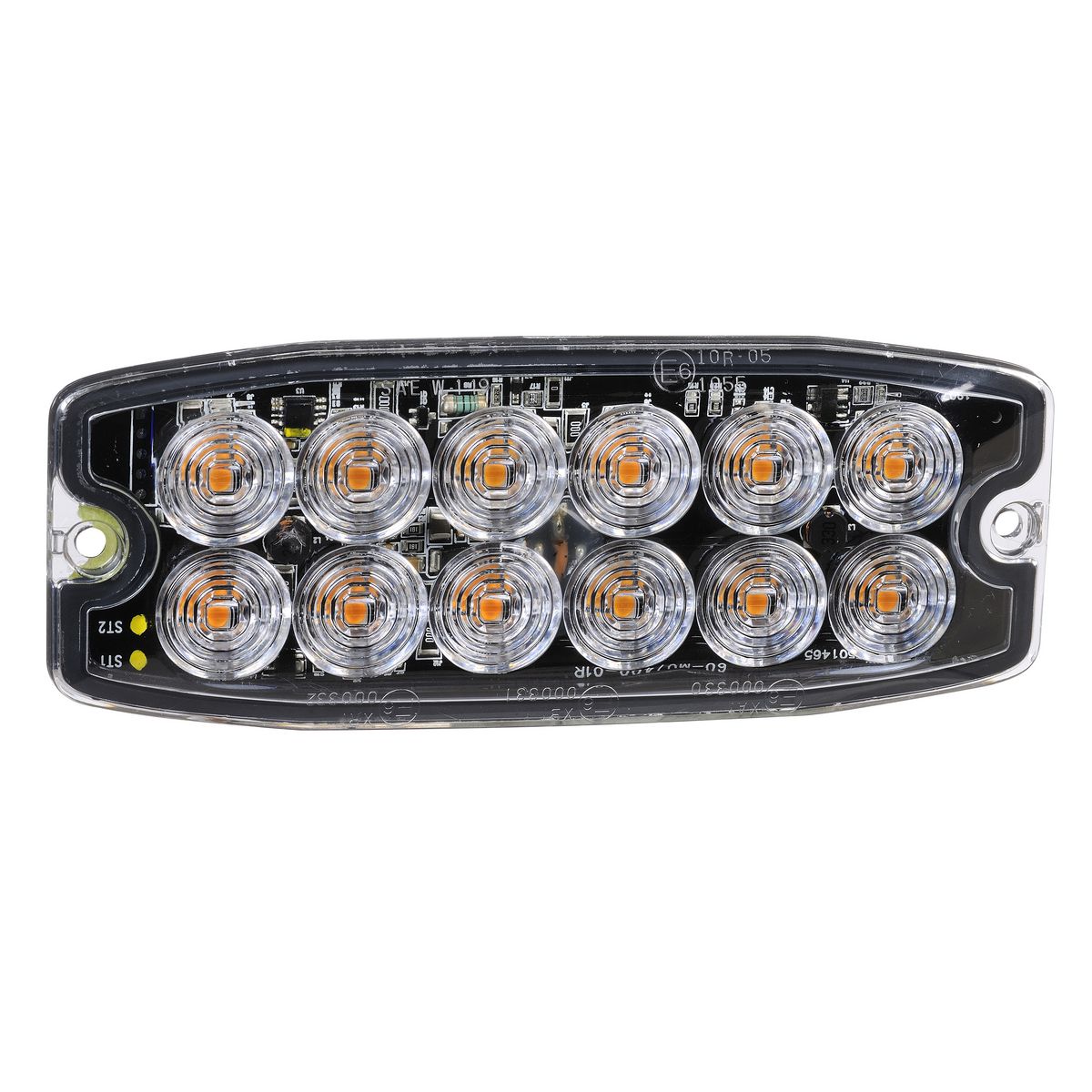 Narva - 12/24V Slim Double Row W/L (A) Amber 85227A