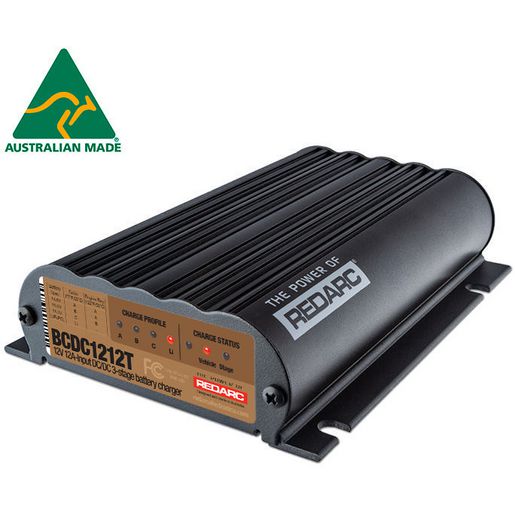 REDARC 12V 12A Dc-Dc Single Input Battery Charger BCDC1212T