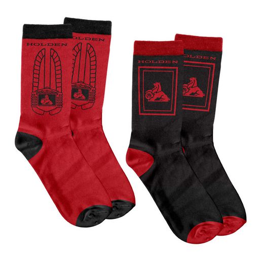 Holden Heritage Socks - 2 Pack HOL0184