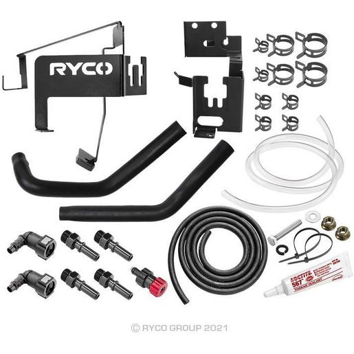 Ryco Vehicle Specific Catch Can and Fuel Water Separator Installation Kit RVSK117