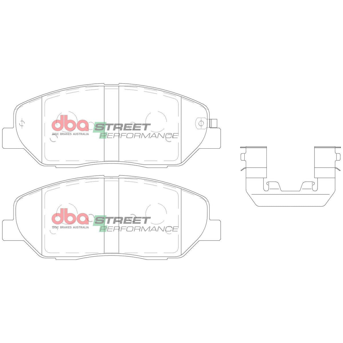 DBA SP Performance Brake Pad Set DB2034SP