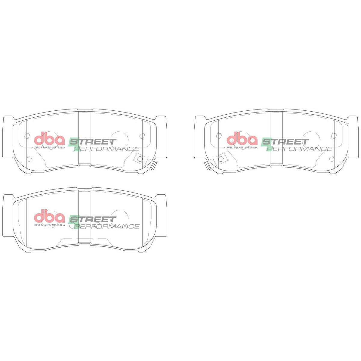 DBA SP Performance Brake Pad Set DB2035SP