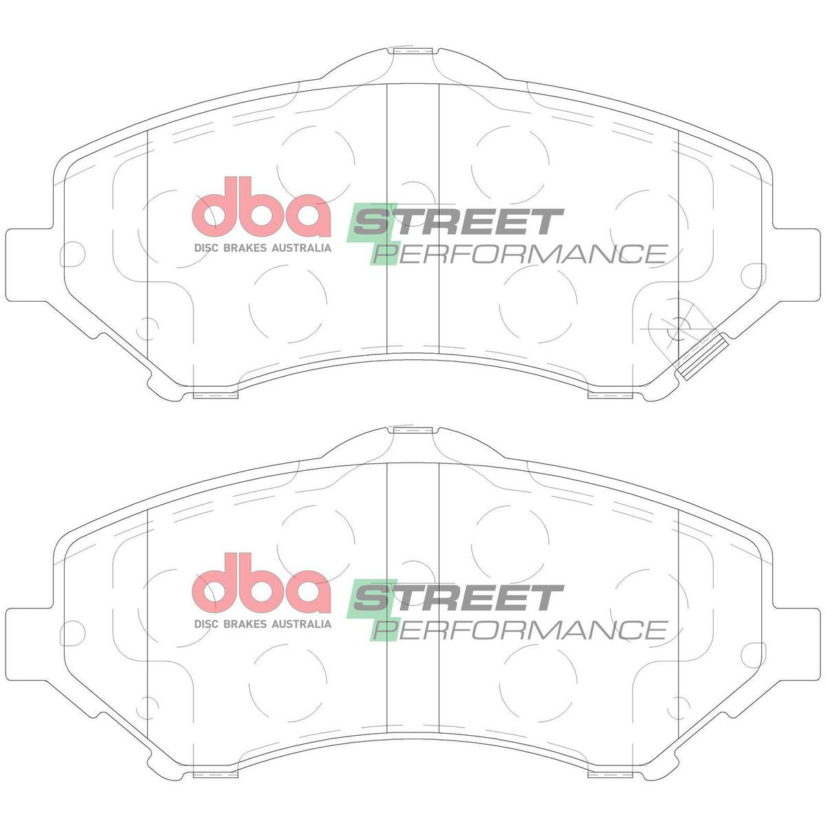 DBA SP Performance Brake Pad Set DB2002SP