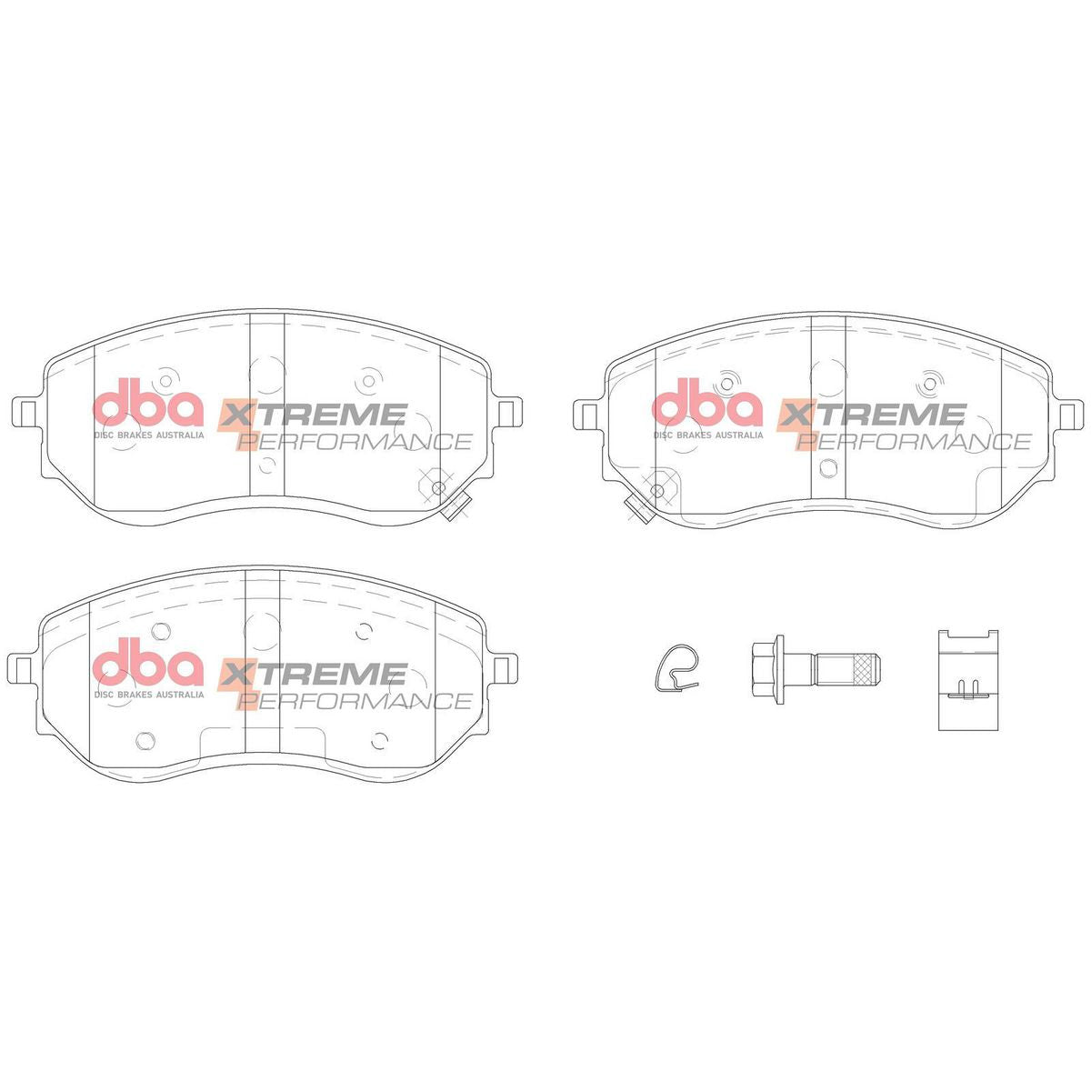 DBA Xtreme Performance Brake Pad Set DB15014XP