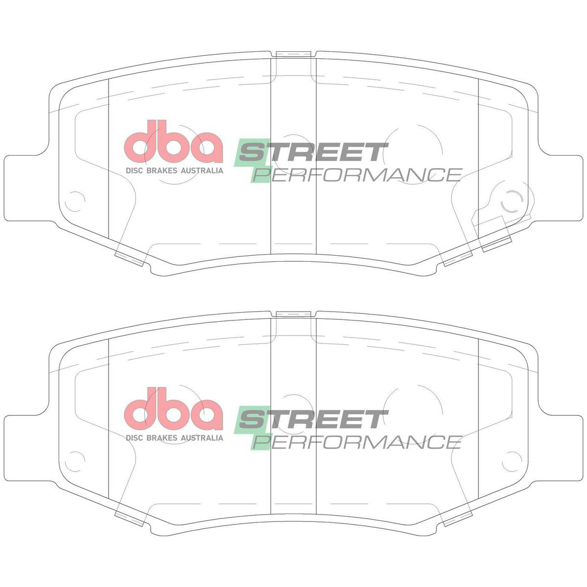DBA SP Performance Brake Pad Set DB2003SP