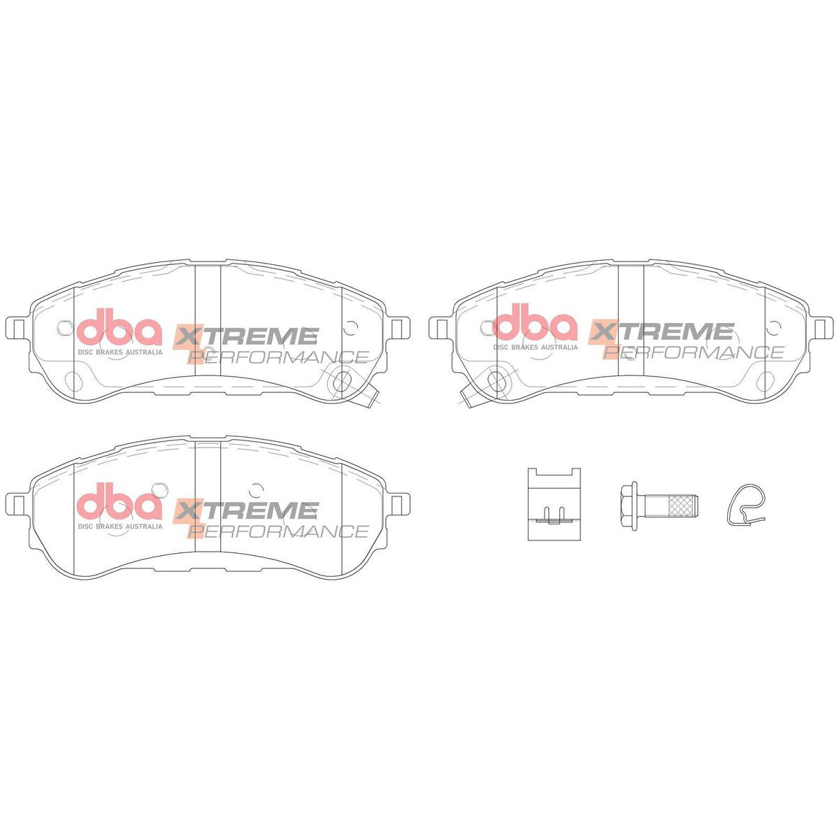 DBA Xtreme Performance Brake Pad Set DB15016XP