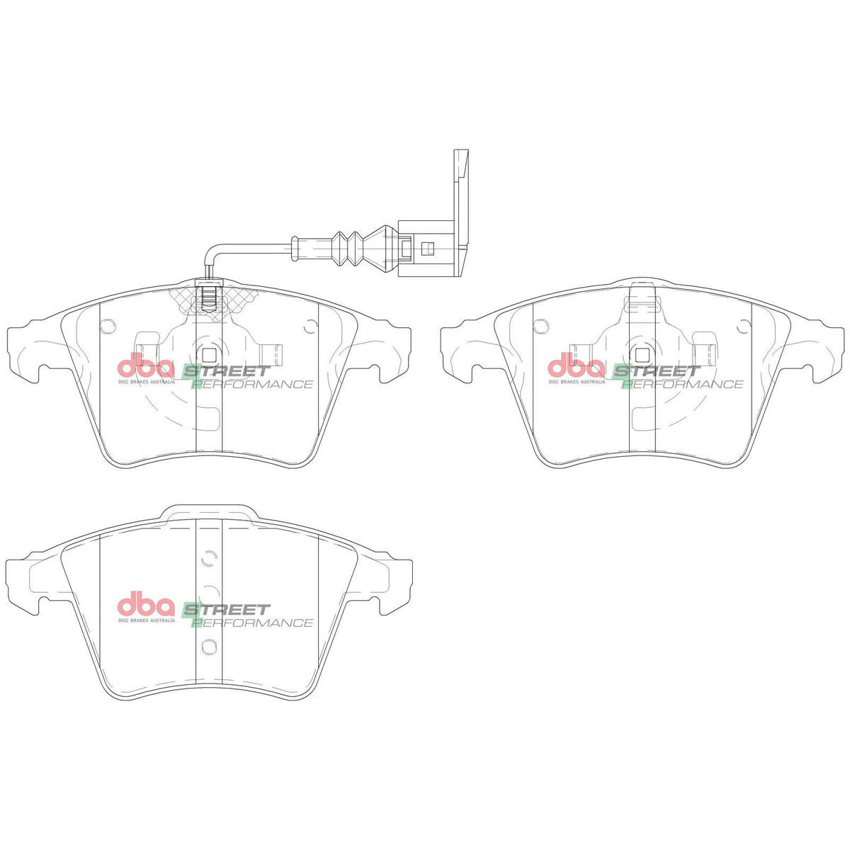 DBA SP Performance Brake Pad Set DB1947SP