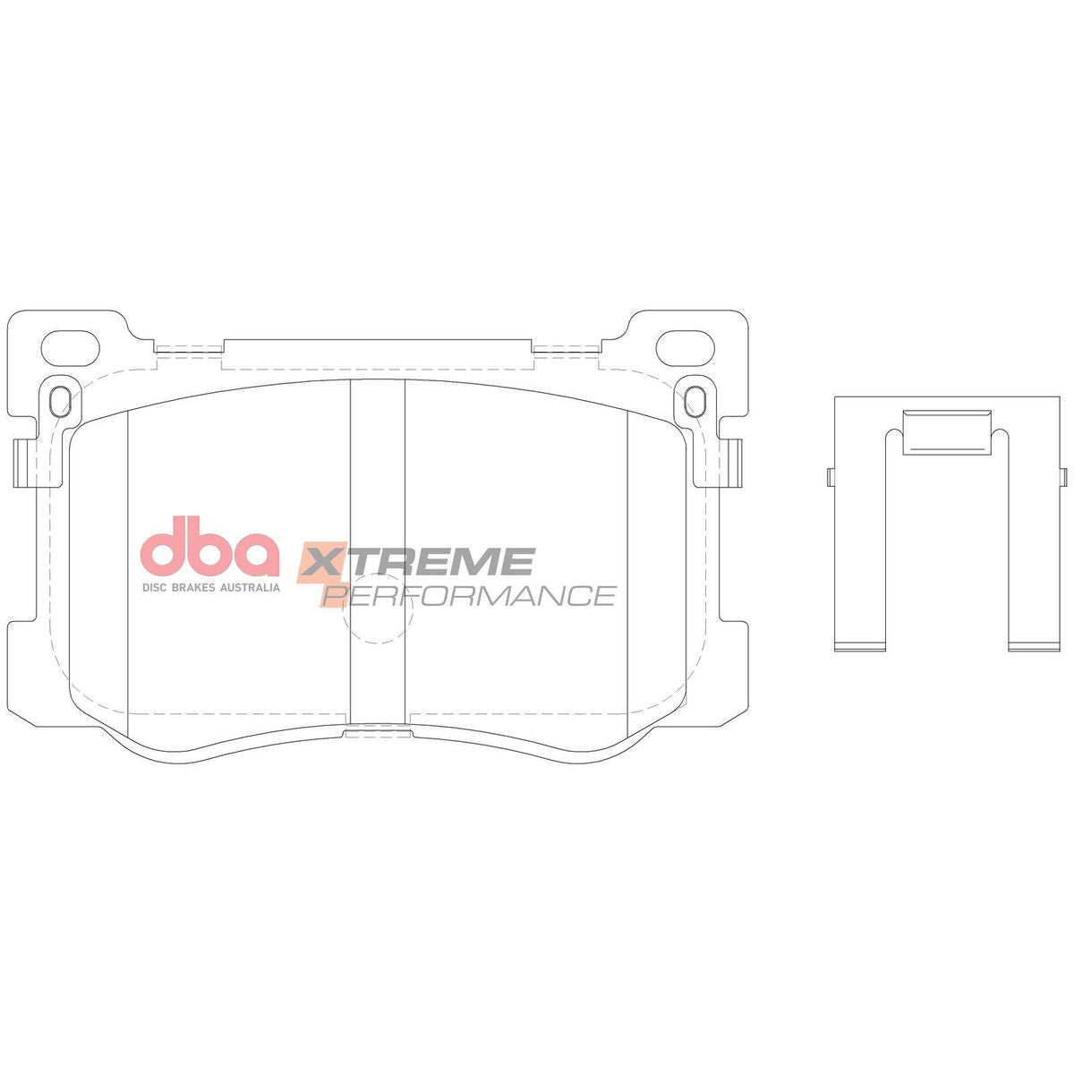 DBA Xtreme Performance Brake Pad Set DB15021XP