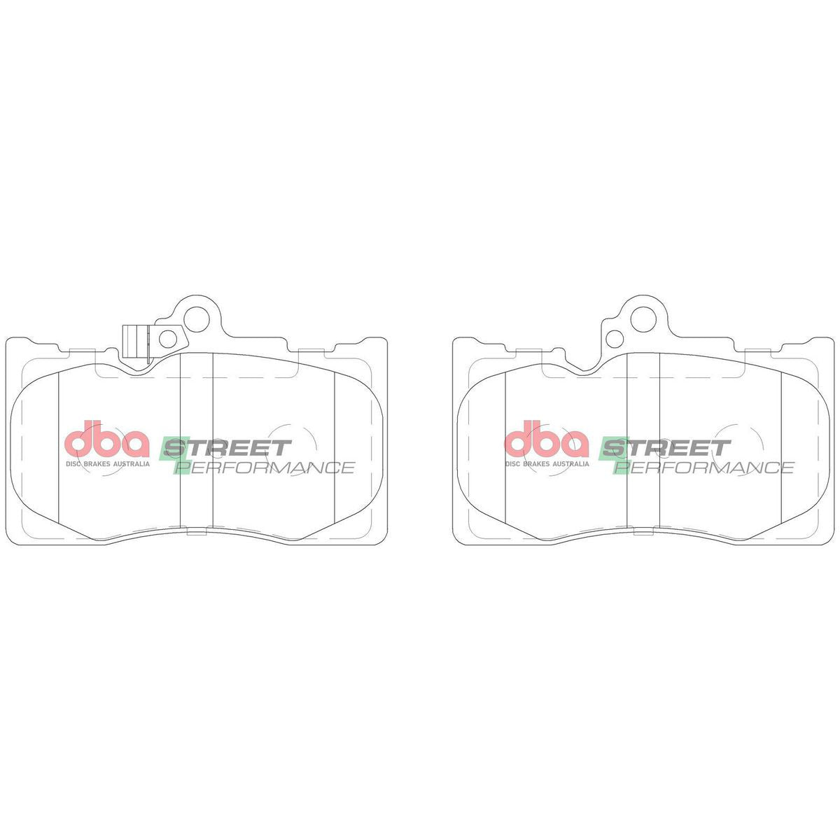 DBA SP Performance Brake Pad Set DB2255SP