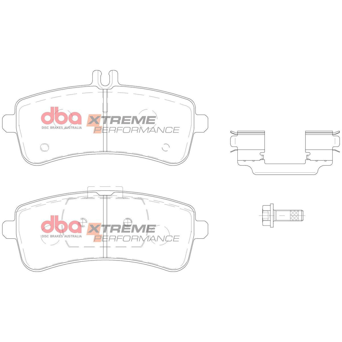 DBA Xtreme Performance Brake Pad Set DB15034XP
