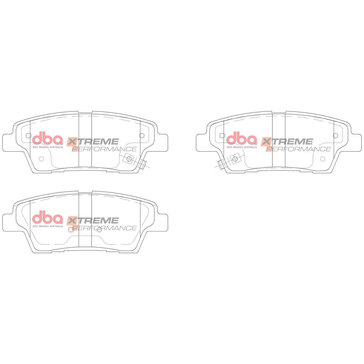 DBA Xtreme Performance Brake Pad Set DB15022XP