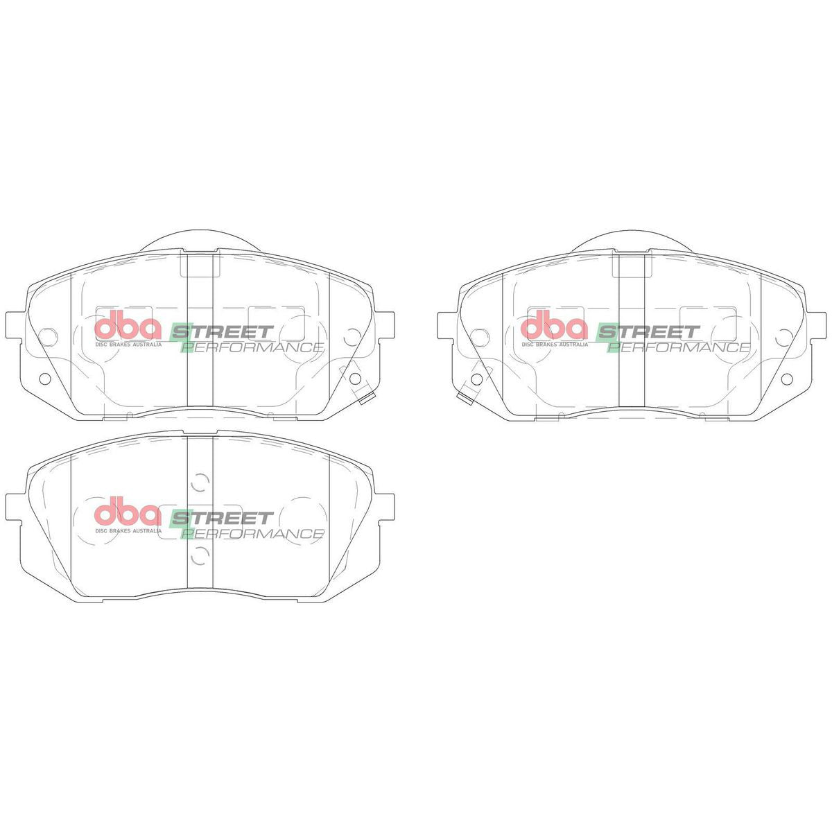 DBA SP Performance Brake Pad Set DB2174SP