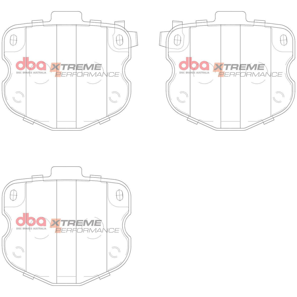 DBA Xtreme Performance Brake Pad Set DB15028XP