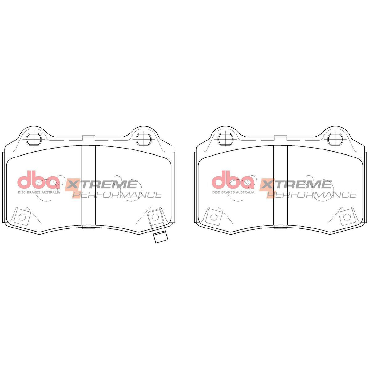 DBA Xtreme Performance Brake Pad Set DB15041XP