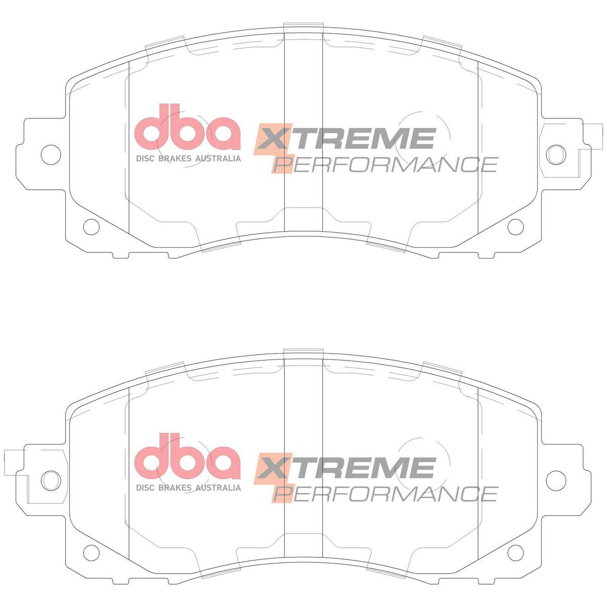 DBA Xtreme Performance Brake Pad Set DB15042XP