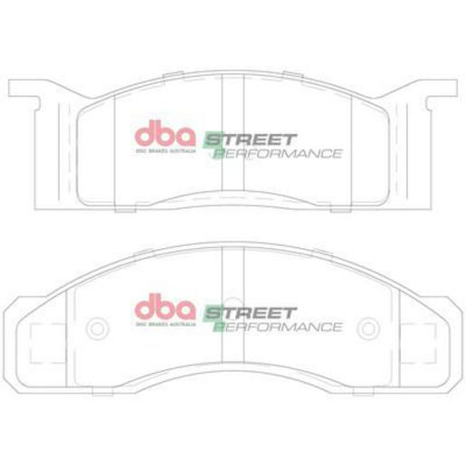 DBA SP Performance Brake Pad Set DB1807SP