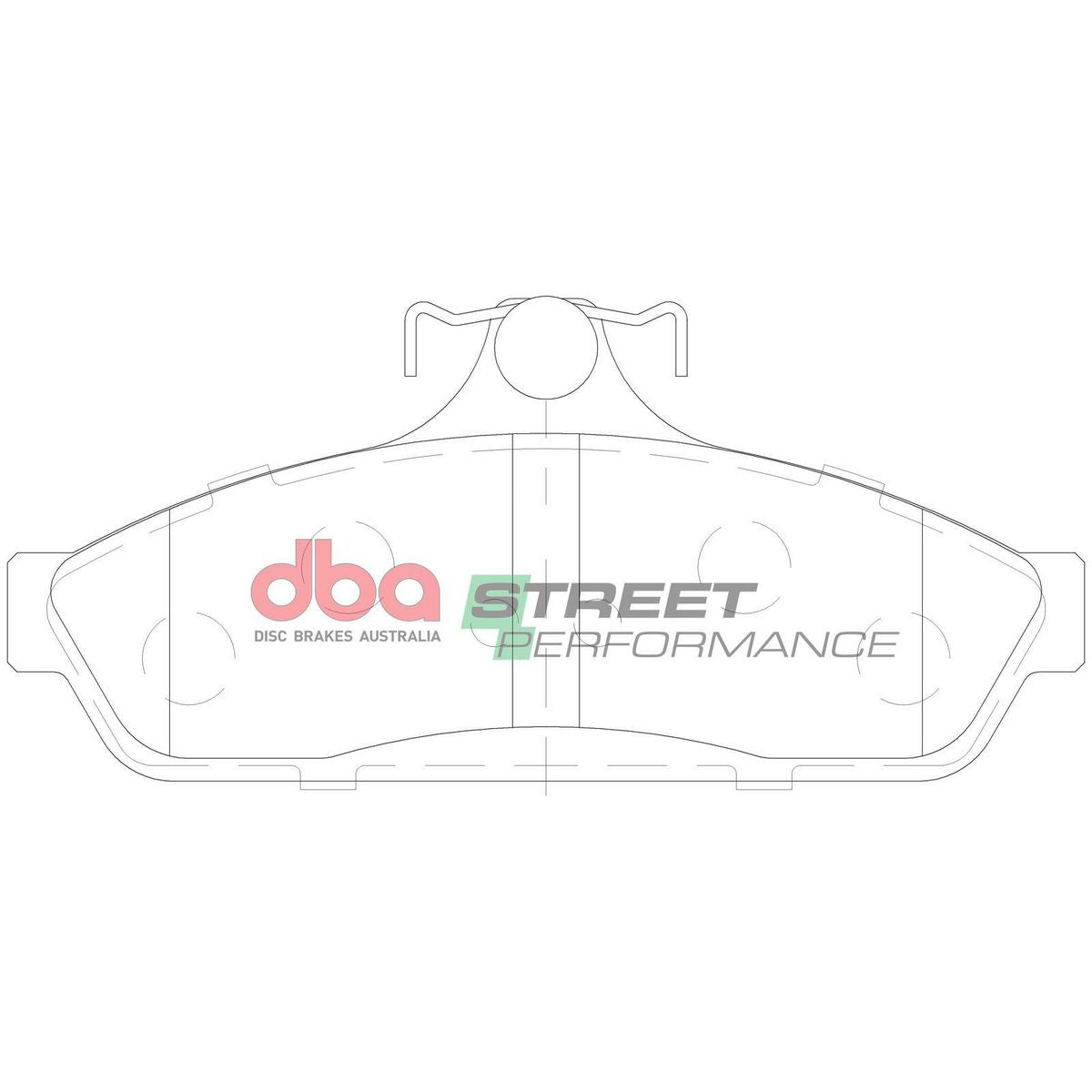 DBA SP Performance Brake Pad Set DB1086SP