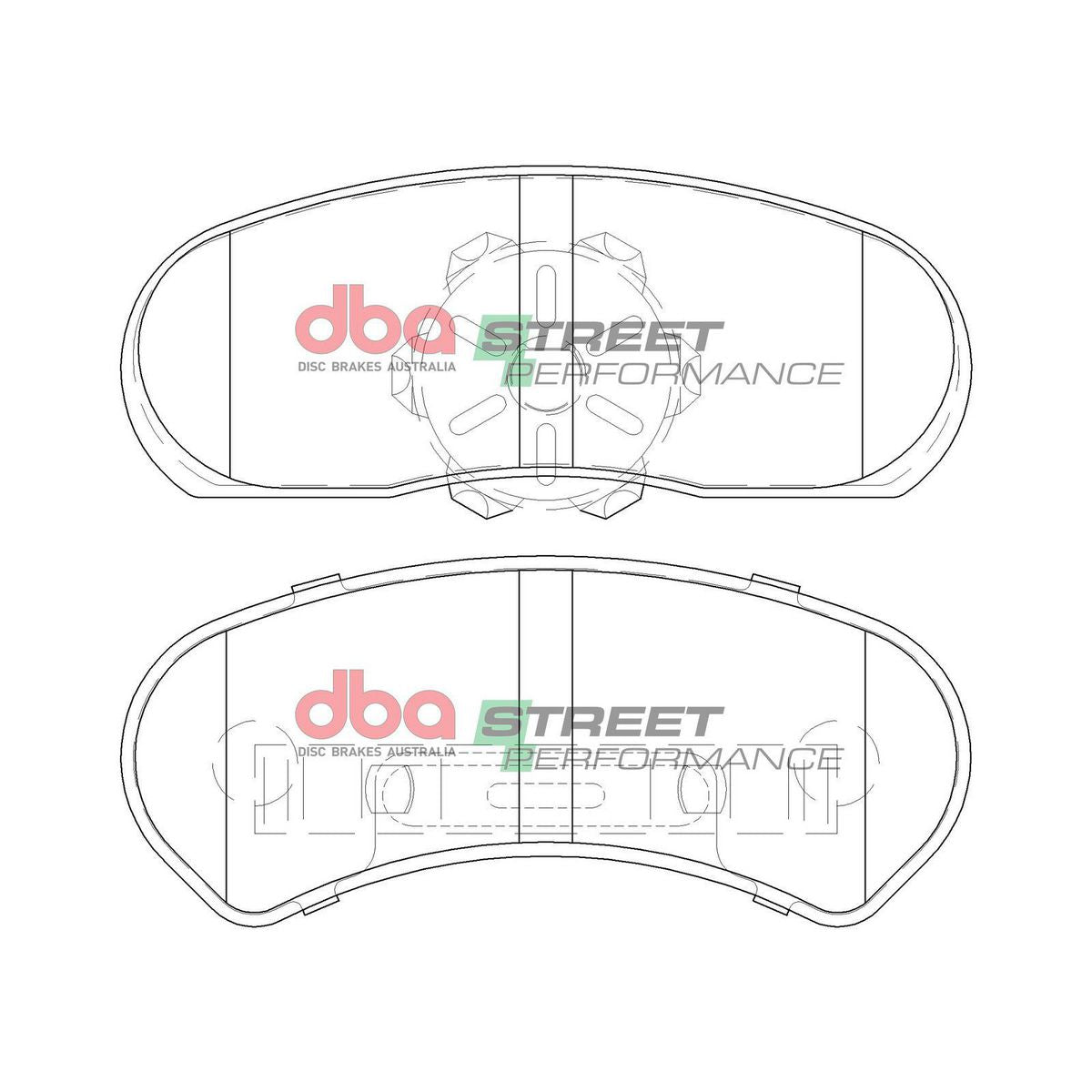 DBA SP Performance Brake Pad Set DB1045SP